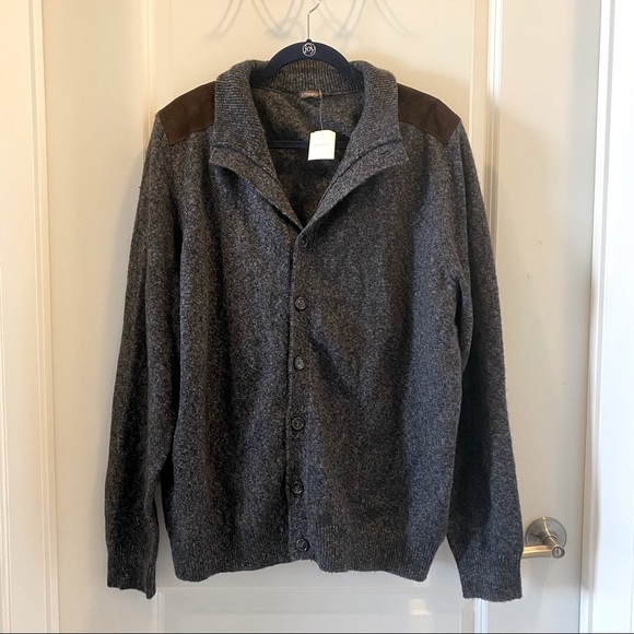 J. McLaughlin Long Sleeve Mock Neck Cardigan - Picture 1 of 5